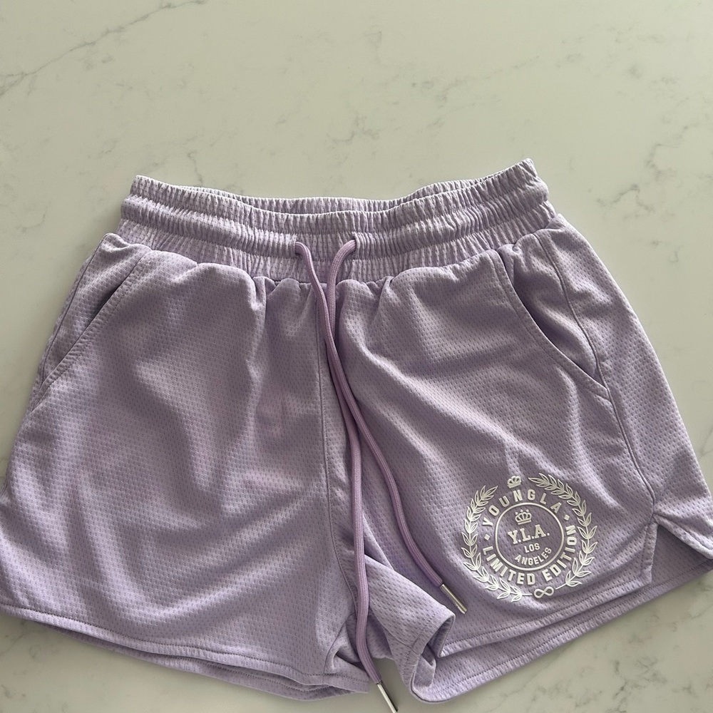 YoungLA Women's Lavender Shorts